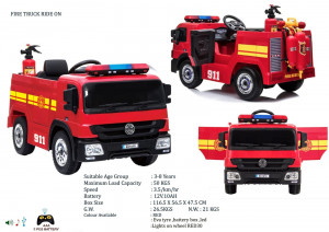 Baby Care Fire Truck