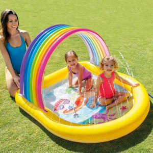 RAINBOW ARCH SPRAY POOL