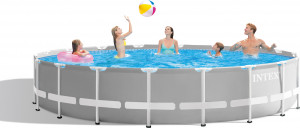 18FT X 48IN PRISM FRAME PREMIUM POOL SET